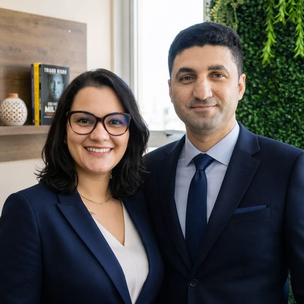 Vitor e Alessandra Aranda, fundadores da Polarie